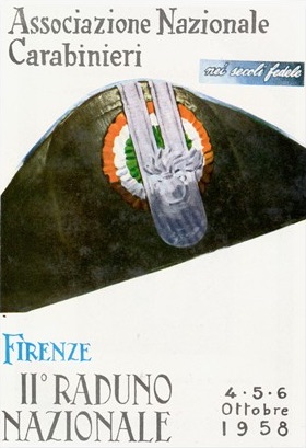 Raduno anc carabinieri Firenze - 1958