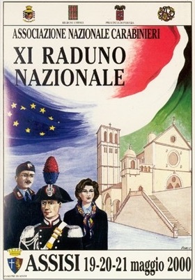Raduno anc carabinieri Assisi - 2000