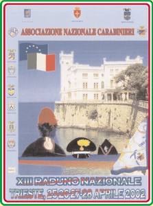 Raduno anc carabinieri Trieste - 2002